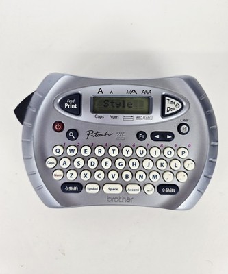 Brother PT-70 P-touch Electronic Handheld Labeling System Blue