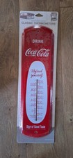 Thermomètre mural en métal style vintage Coca-Cola - Desperate Enterprises TH 039