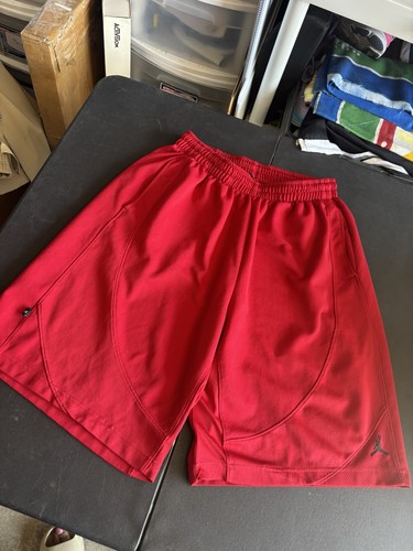 Conjunto de camisa y pantalones cortos Air Jordan para hombre rojo XL - Imagen 3 de 12