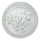 1 TROY OUNCE .999 FINE SILVER YEAR OF THE BUFFALO ROUND BULLION CHINESE