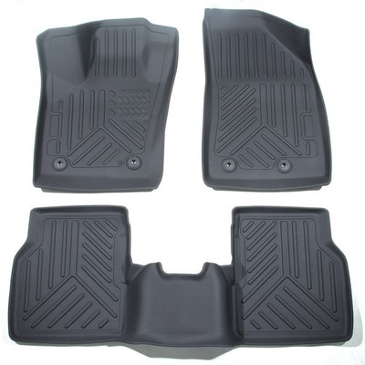 3D Floor Mats Liner Carpets For 2017-2026 Jeep Compass TPE Rubber All Weather