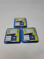 Lot Of 3 Philips Norelco OneBlade Replacement Blade 1 count QP210/80 - NEW