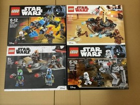 LEGO 75167 Bounty Hunter Speeder Bike Battle Pack 75198 75165 75267 Star Wars