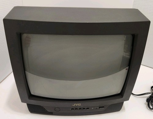 JVC C-13910 CRT 13-Inch TV VTG Gaming Color Television TESTED WORKS FREE SHIP