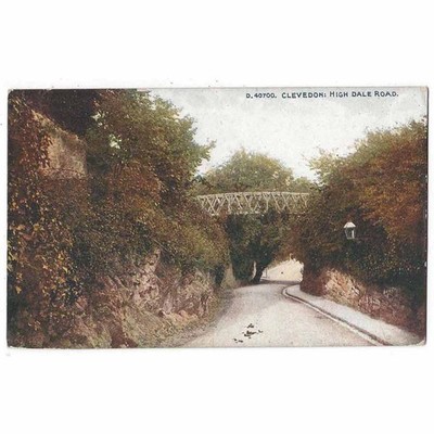 Clevedon High Dale Road, Somerset Postkarte von Photocrom, unbenutzt