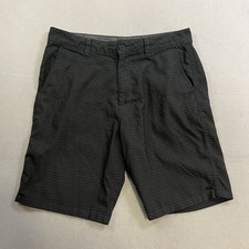 O  Neill Chino Shorts Men  s Size 34 Gray Striped