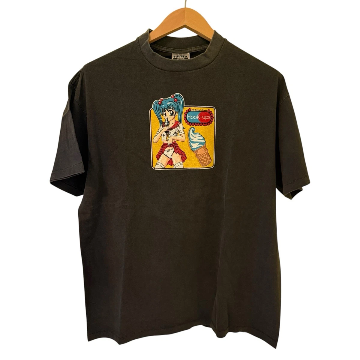 HOOK UPS グラフィック Tシャツ ダークグレー Hook-Ups products for sale | eBay
