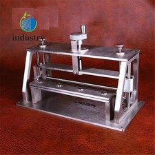 Leather Scraper Tools Stainless Steel 200mm Manual Skiver Peel Cutting Machine