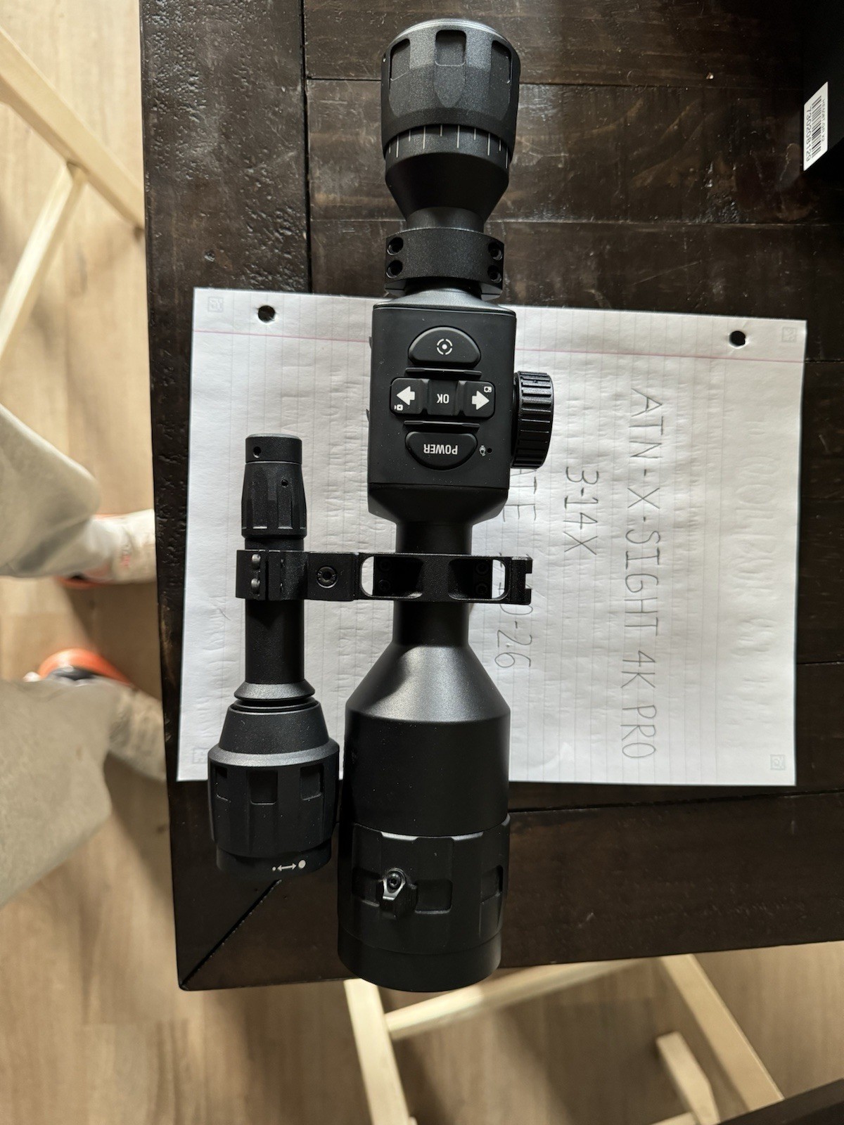 ATN X-Sight 4k Pro 3-14x Smart HD Day/Night Hunting Riflescope w IR Illuminator