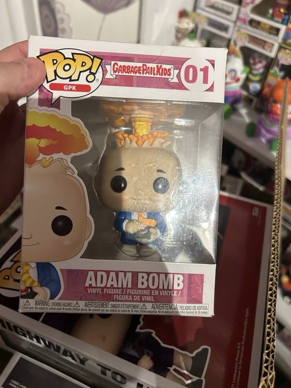 Garbage Pail Kids Funko Pop Adam Bomb #01