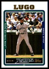 Julio Lugo 2005 Topps #520 Devil Rays MLB READ FREE SHIPPING AutographDen