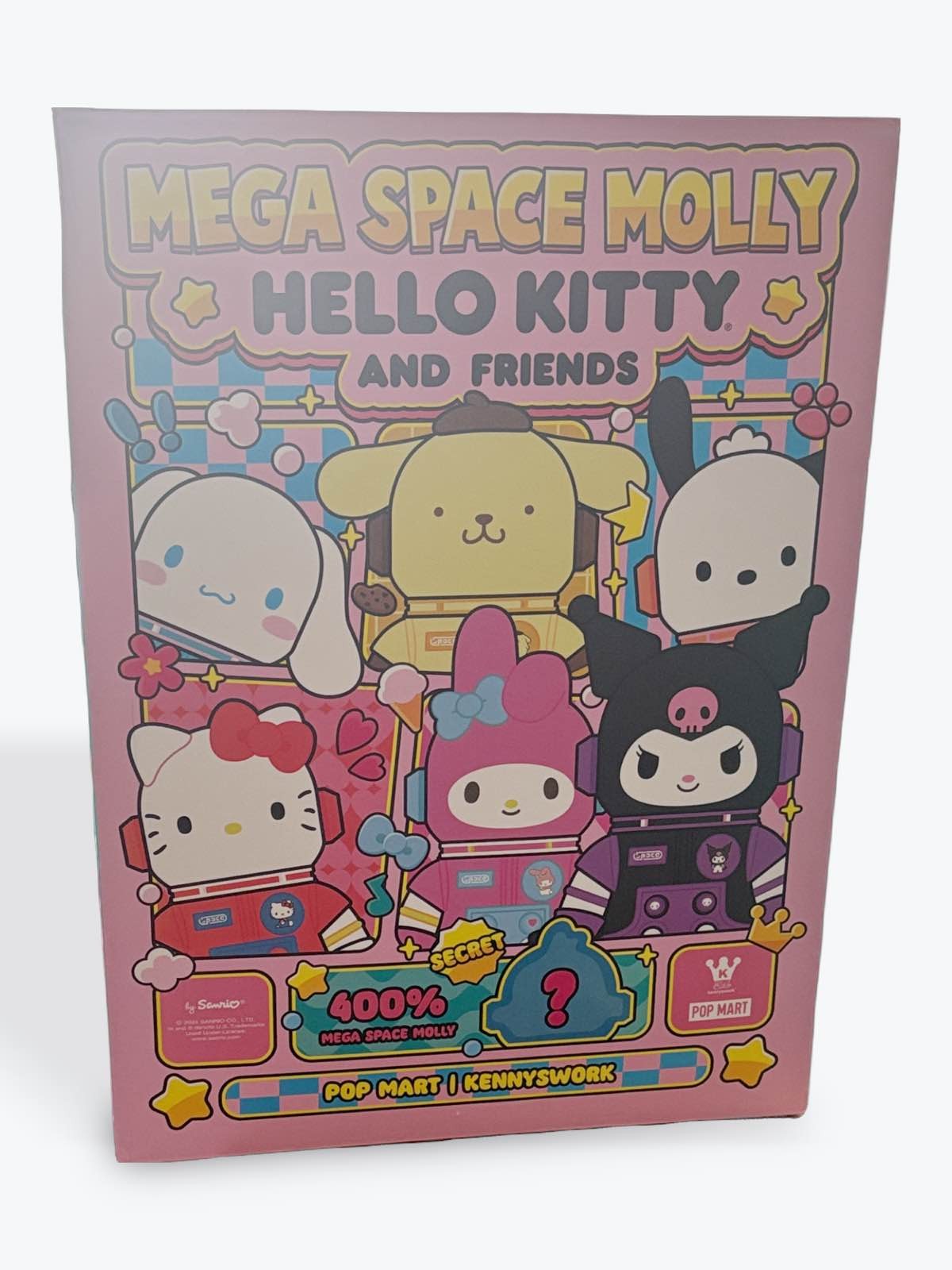 POP MART Mega Space Molly 400% Hello Kitty Friends Blind Box
