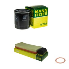MANN-FILTER Inspektionspaket Filterset für Opel Crossland X 1.2 Grandland