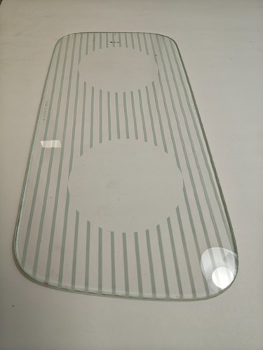 1965 Chrysler Imperial Left Side Headlight Bezel Glass Cover & Decal 2809945 NOS - Picture 5 of 7