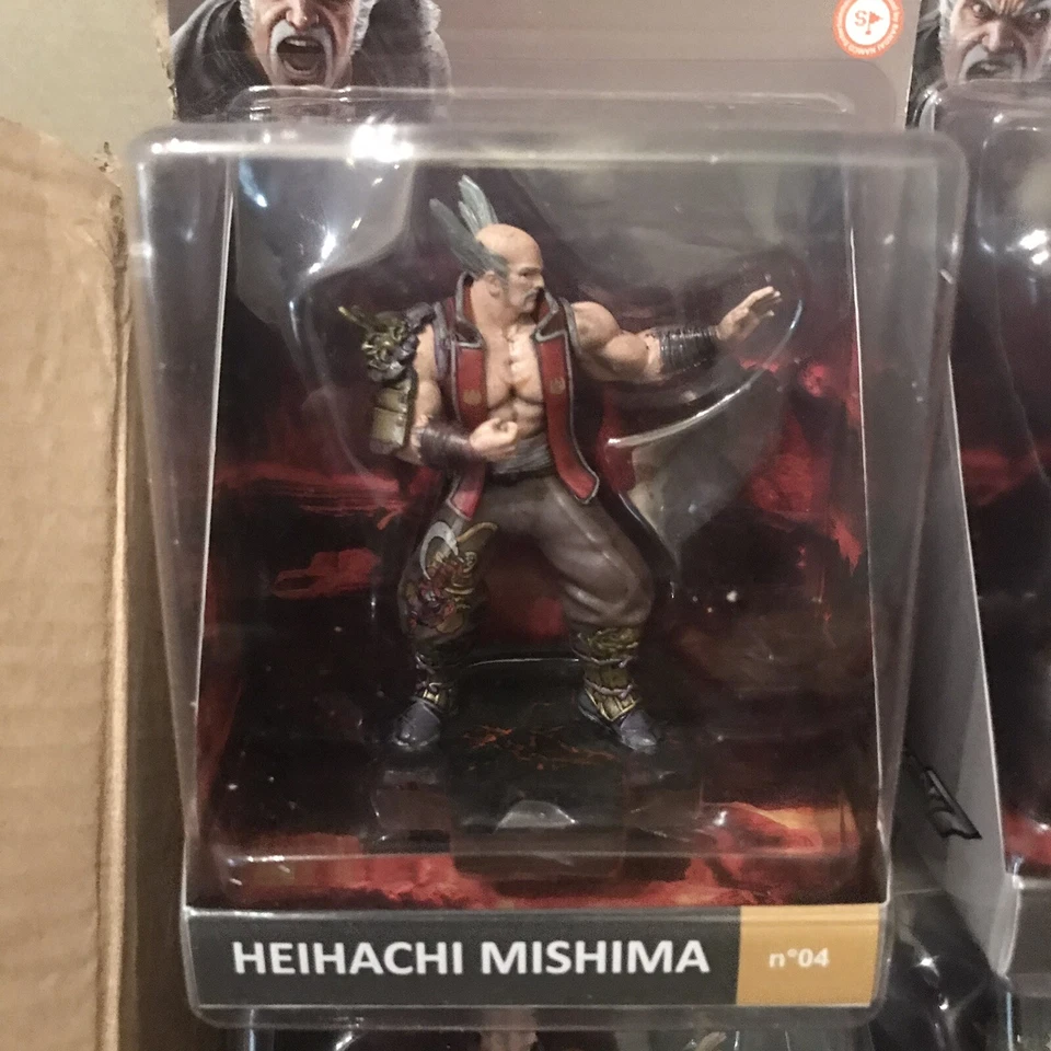 Lote de trabajo 4 figuras Totaku Tekken 7 - Heihachi Mishima 1a edición Foto 2 de 4