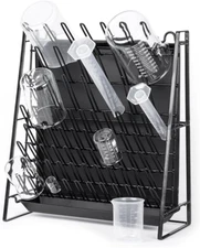 Drying Rack for Lab Glassware and Bottles - Laboratory Draining Dryer Stand for