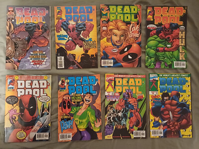 Deadpool #1-28 run 1997 1st Ongoing series 1st print Joe Kelly Key 28 books