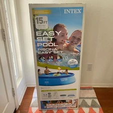 NEW Intex 15ft X 42in Easy Up Inflatable Above Ground Swimming Pool 26165EH