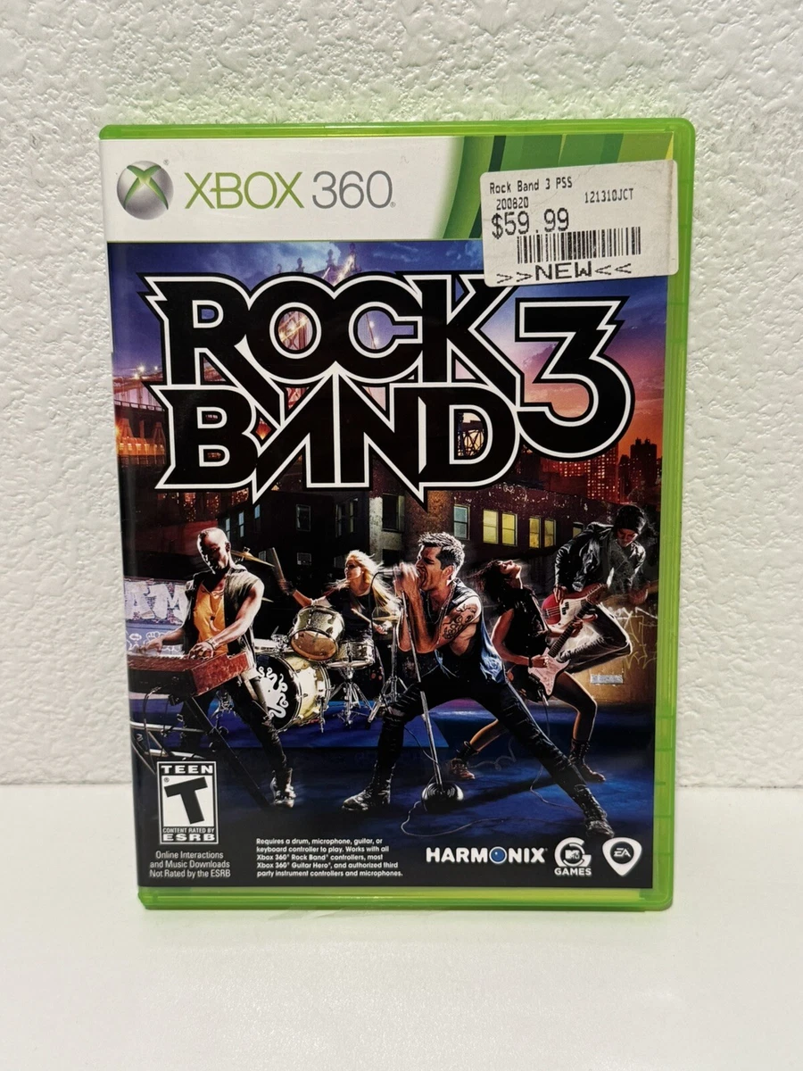 Rock Band 3 Microsoft Xbox 360 Video Games for sale - eBay