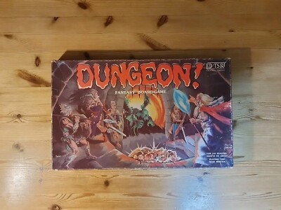 Vintage Dungeon! Fantasy Brettspiel TSR 1980