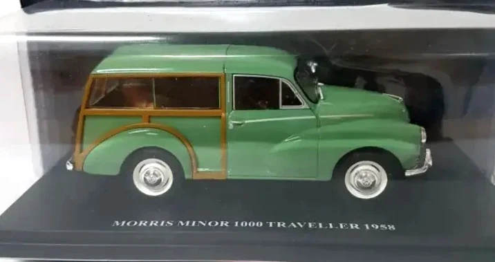 Coche clásico Morris Minor 1000 Traveller (1958)/ (Escala 1:24) Ixo inolvidables - Imagen 2 de 4