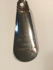 Vintage Metal Sears Roebuck and Company Advertising Shoe Horn 1950's