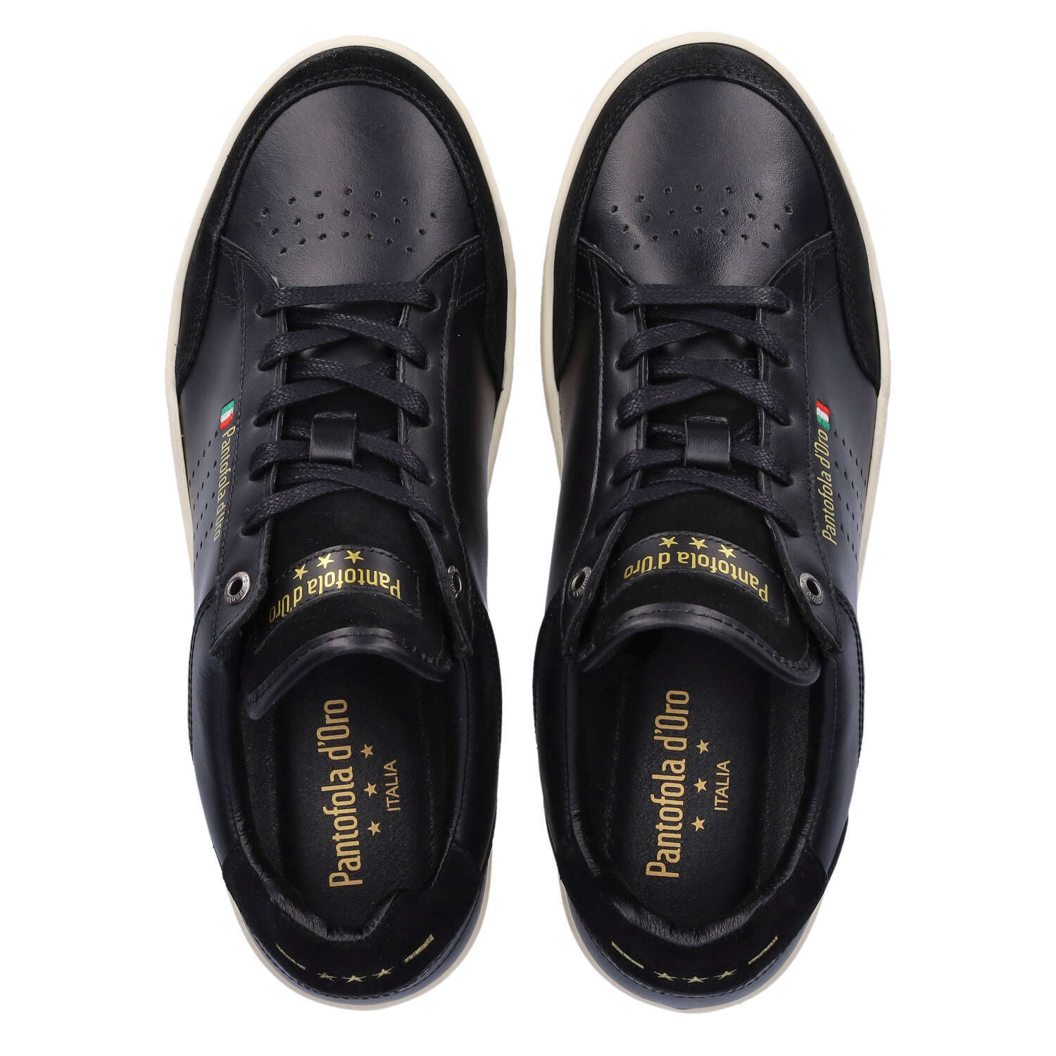 PANTOFOLA D’ORO Pantofola d'Oro Bellagio Low Uomo Pelle NUOVO