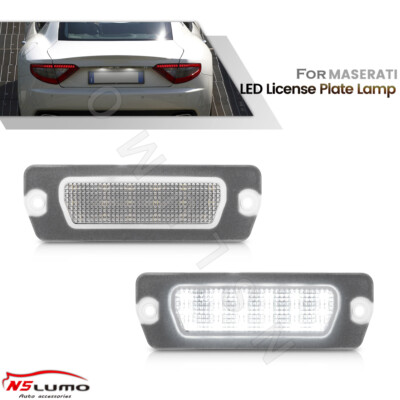 LED License Number Plate Light for Maserati 4200 GT Coupe