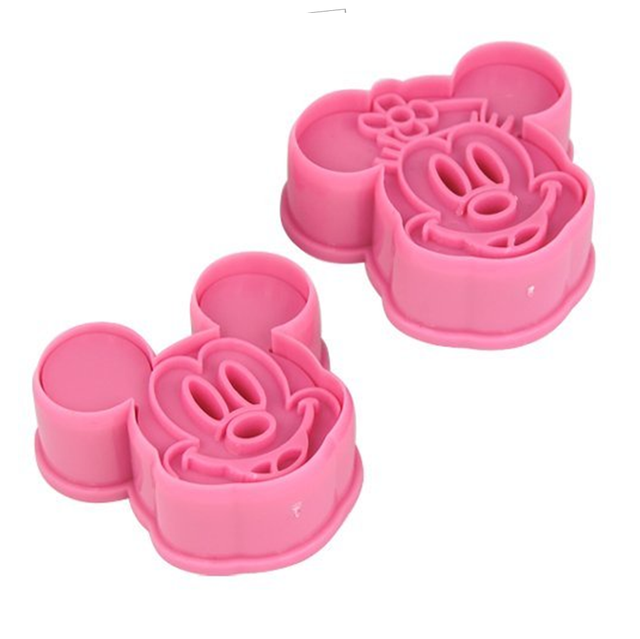 Disney Minnie Mouse and Bow Cookie Cutter Set 3d printed plastic eBay