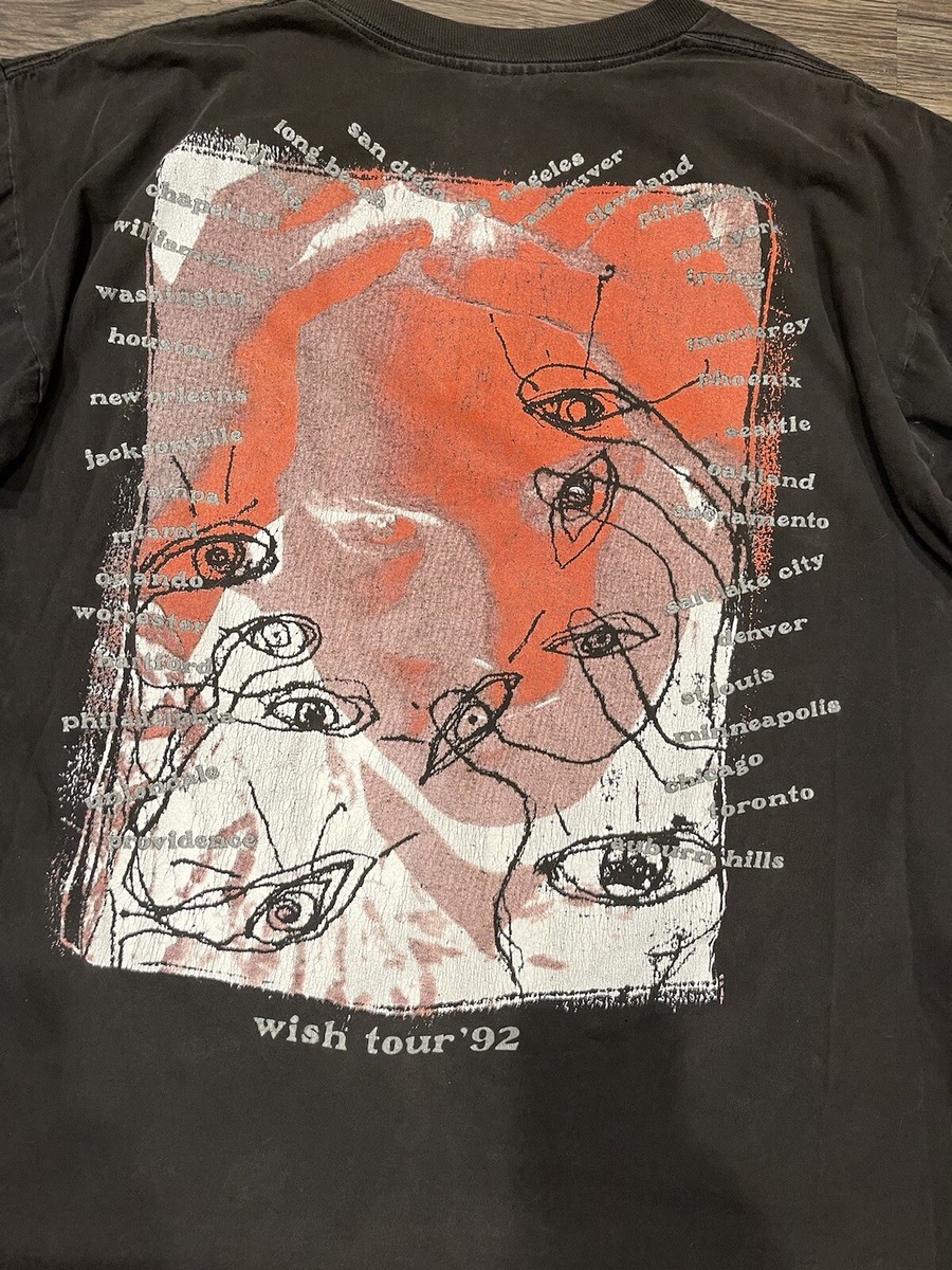The Cure “Wish” Vintage 1992 Band Tee Silver Brockum Tag | eBay The Cure “Wish” Vintage 1992 Band Tee Silver Brockum Tag | eBay