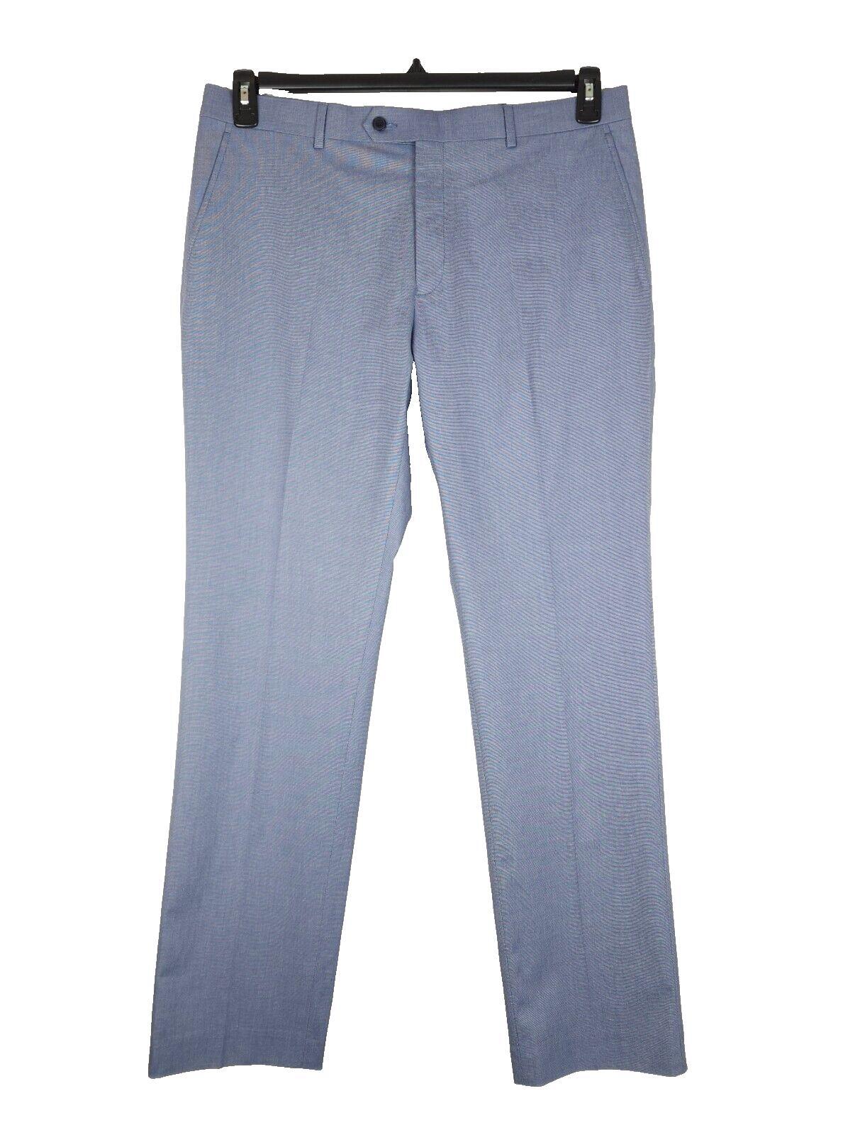 Tommy Hilfiger Men's ModernFit Stretch Chambray Suit Pants Blue 36x32 NWT 628735438426 eBay