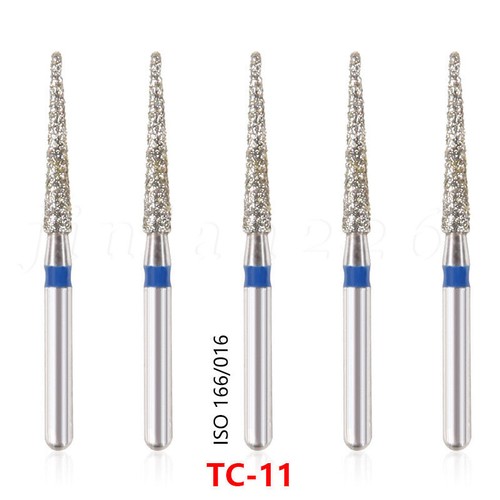 5-100pc SANDENT Dental Diamond Burs For High Speed Handpiece Friction Grip 1.6mm - Picture 729 of 865