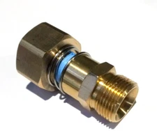 M22-14mm Male to Garden Hose Adapter Pressure Washer, Industrial Grade Fitting