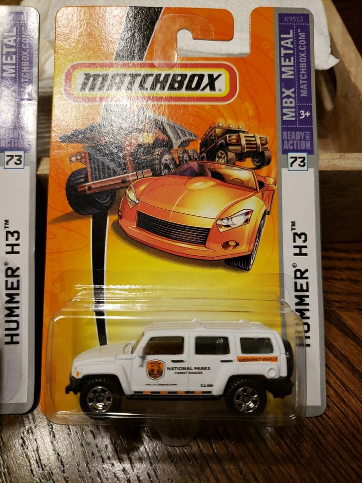 Matchbox 2007 Hummer H3 #73 National Parks U.S. 666 Version With Out Lot Of 2 - Image 4 of 4
