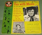 Walt Disney's Vintage 1955 Fun With Music Vol. Ii Record Mickey Mouse Club