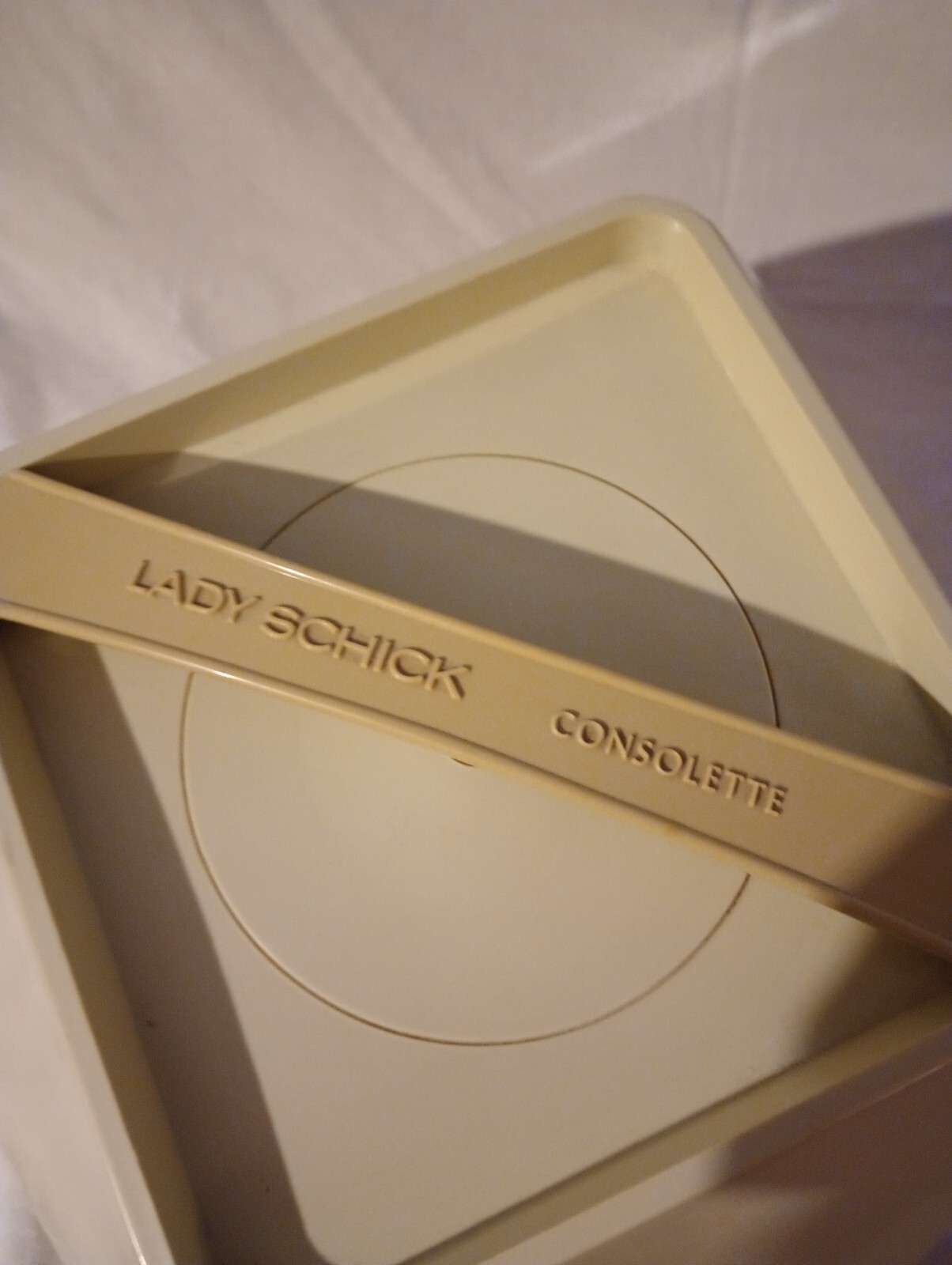 Vintage 1970s Lady Schick Consolette model 317 Portable Hair Dryer WORKS