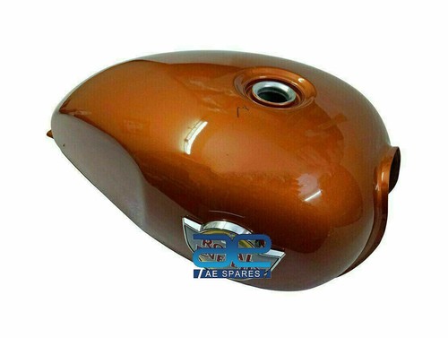For Royal Enfield Interceptor 650cc Genuine Petrol Gas Tank Orange Crush - Picture 5 of 10
