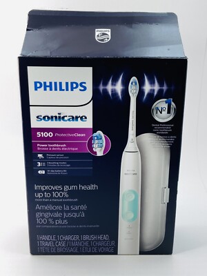 Philips Sonicare ProtectiveClean 5100 Rechargeable Toothbrush White Open Box