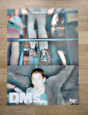 DM's - Dr Marten's boots full page - MAGAZINE MUSIC poster ADVERT 30 X 22 cm 