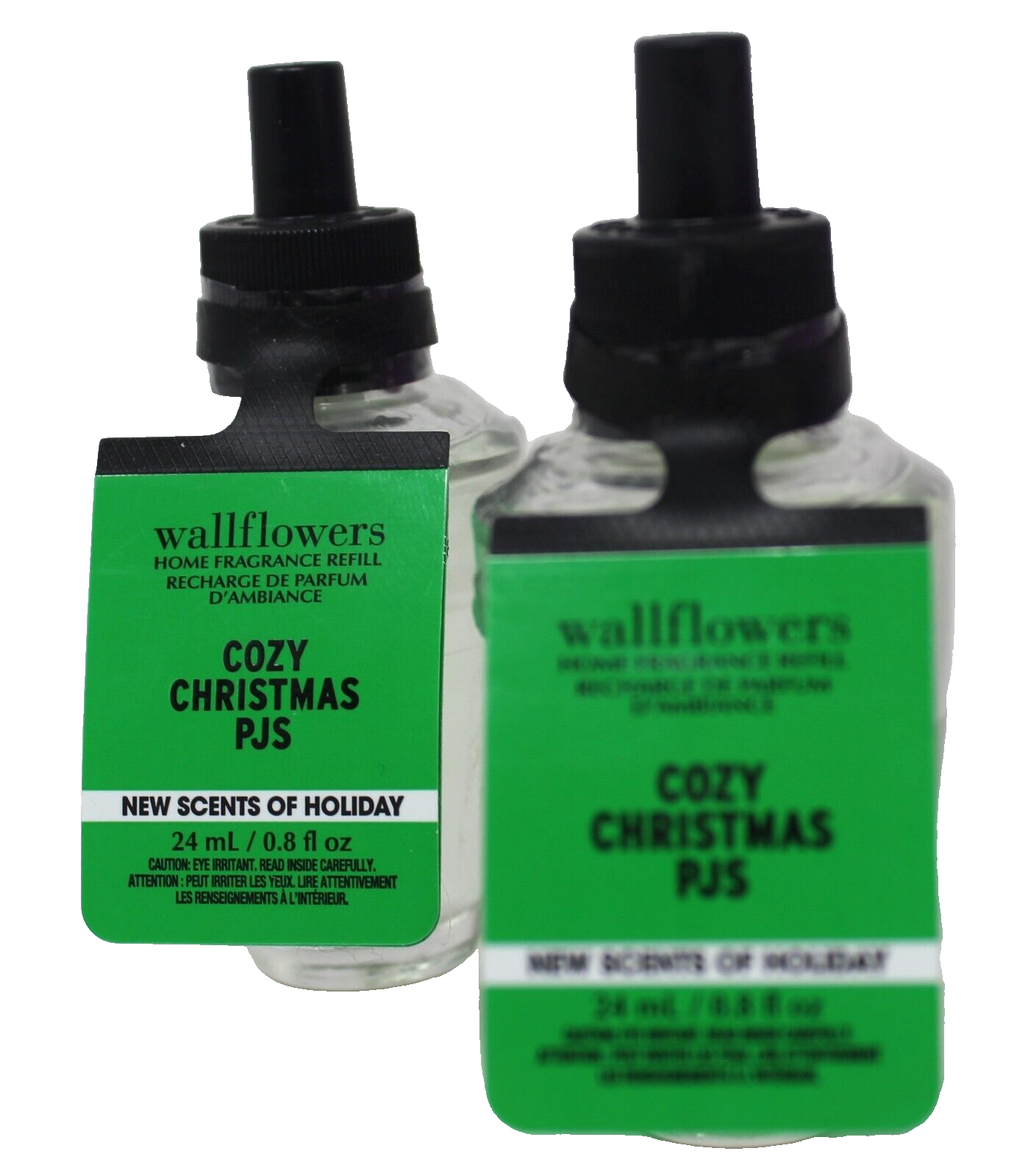 Bath & Body Works Cozy Christmas Pj's Wallflowers Refill Bulb 2-Pack