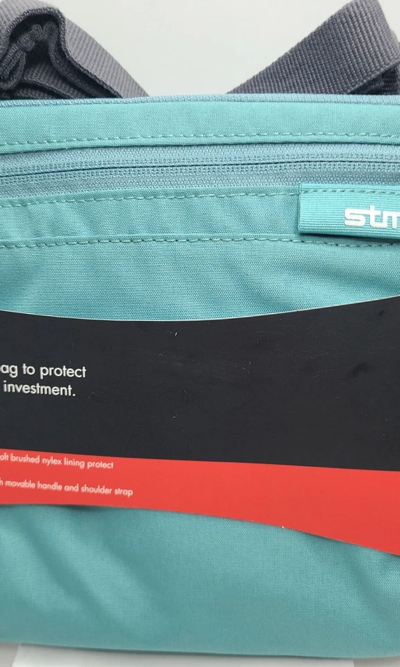 ¡¡NUEVO!! STM Stash para iPad (114-012K-24) Estuche de Transporte, Bolsa 11" Pantallas Eje Verde azulado Foto 3 de 4