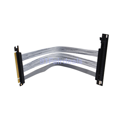 PCIe 4.0 x16 Riser Cable High-Speed Flexible Extender PCI Express Gen 4 90 Degre