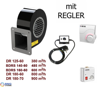 Radialgebläse Radialventilator Radiallüfter Radial/Gebläse div Größe Lüfter #