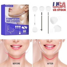 60 Invisible Face Lifter Tape Instant Face Lift Tape Double Chin Wrinkles Thin