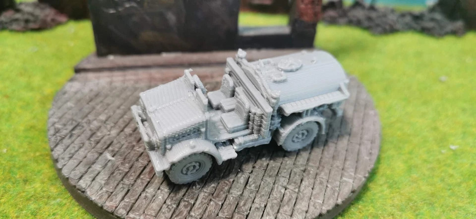 Bedford MWC Camion Cisterna "Aperto" UK GB WW2 Kit 1/87 1/72 1/56 1/48 - Immagine 2 di 4