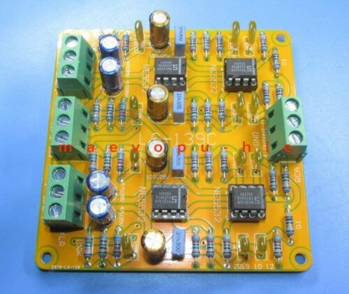 Balanced XLR to Single-ended RCA Output Circuit Board with Distortion LG139C - Picture 1 of 6
