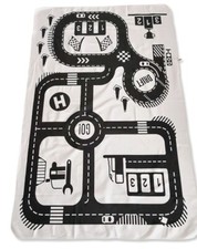 Children's Play Mat / Crawling Blanket, Industrial Games, Road Map Carpet