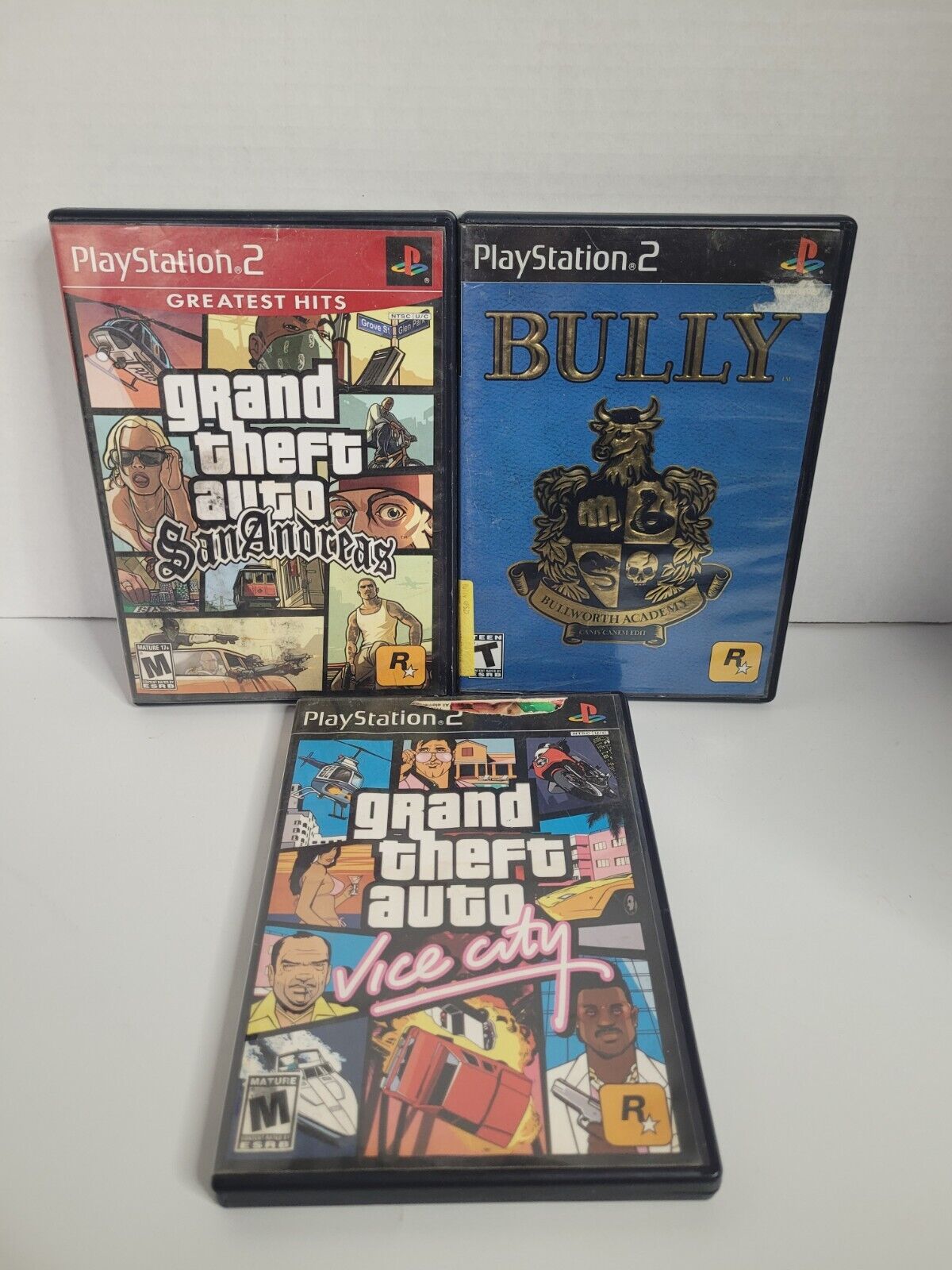 Jogo Grand Theft Auto: San Andreas (Greatest Hits) PS2 novo em