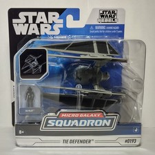 Star Wars Rebels Tie Defender Micro Galaxy Squadron  0193 Tie Pilot Starship New