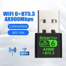 USB WiFi Bluetooth Adapter 600Mbps Dual Band 2.4/5Ghz Wireless Network Receiver